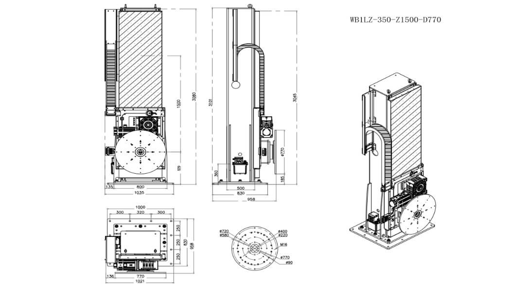 Подъемно-поворотный позиционер WB1LZ Подъемно-поворотный позиционер WB1LZ