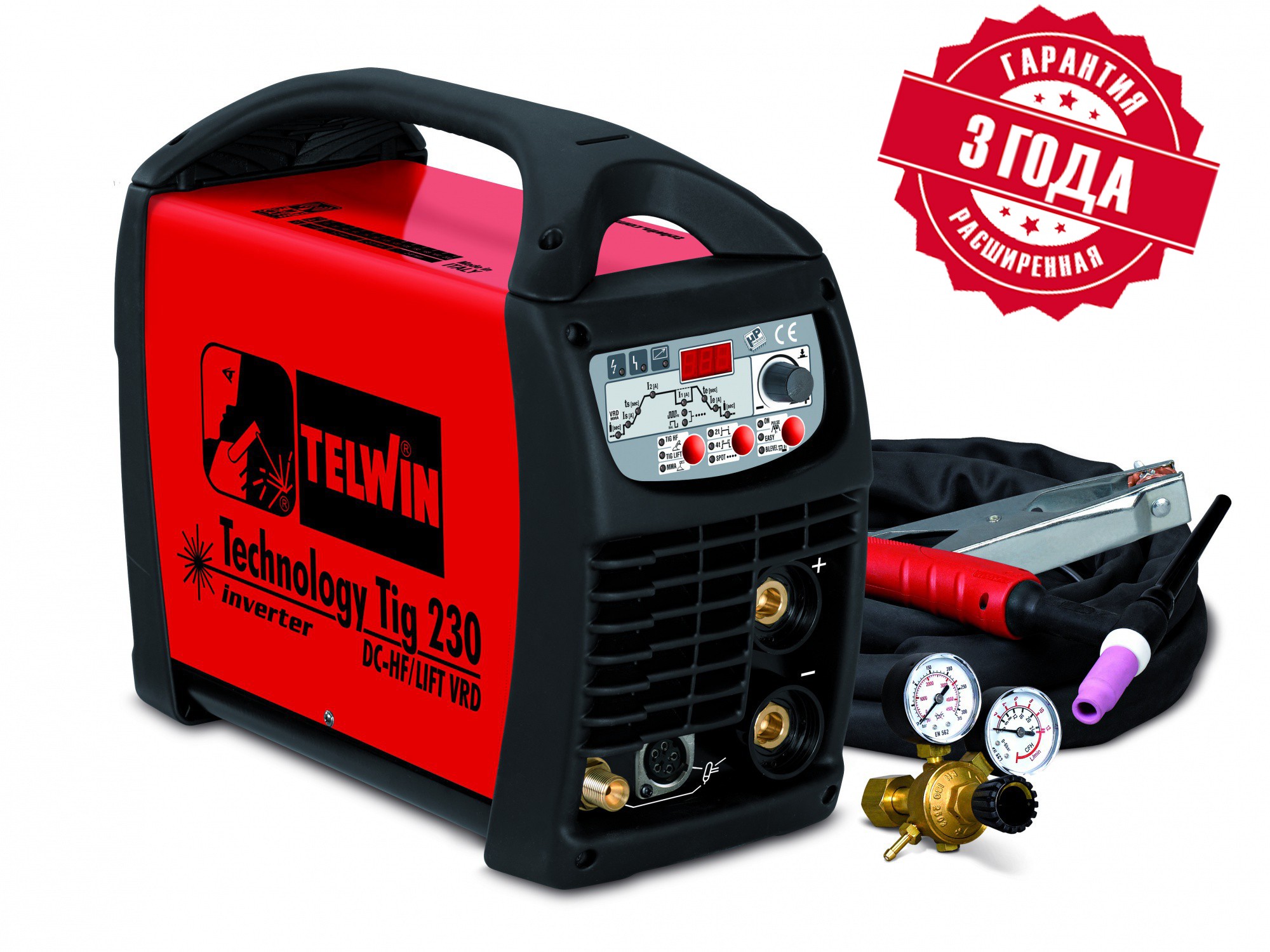 Сварочный аппарат TELWIN TECHNOLOGY TIG 230 DC