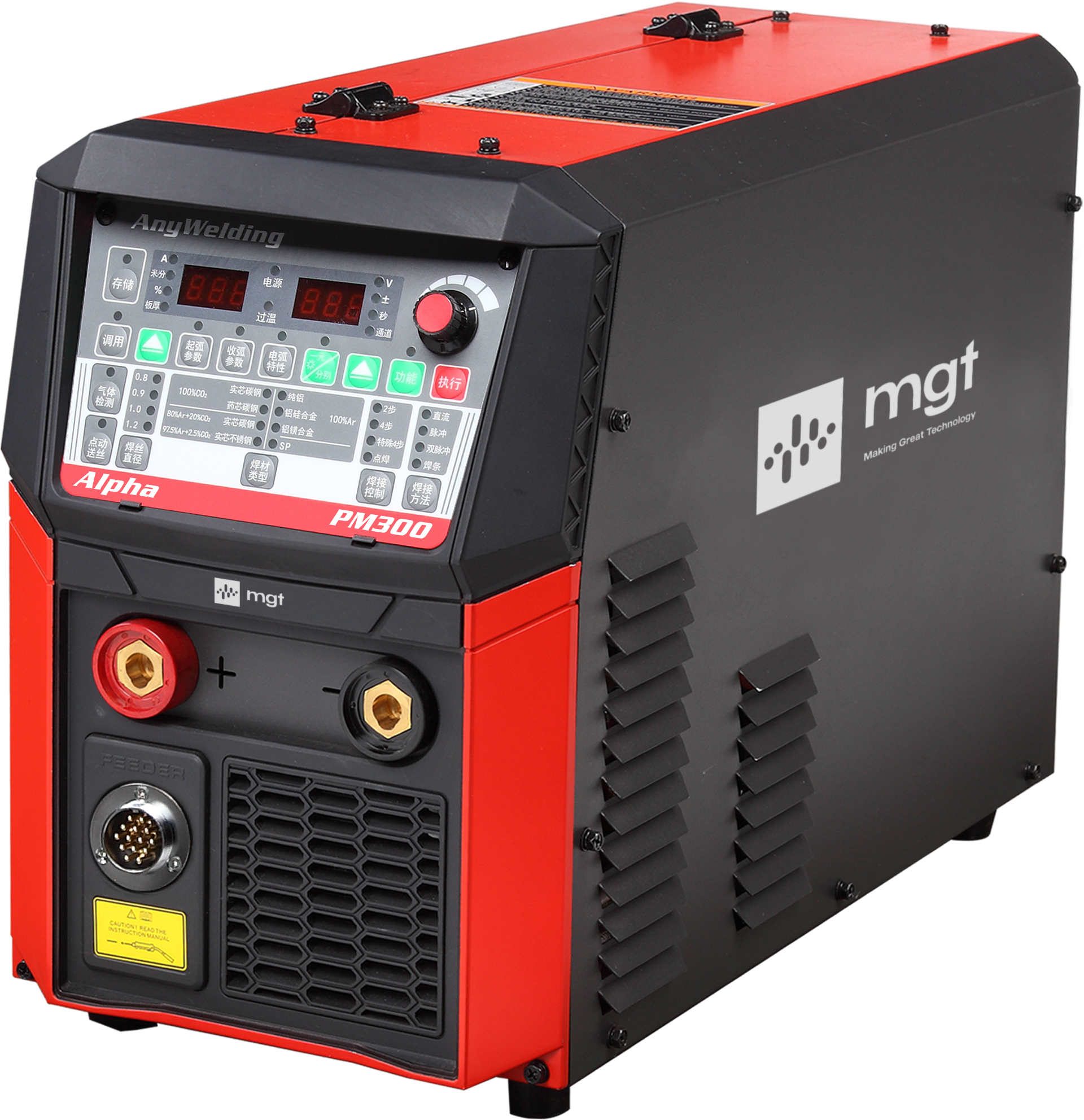 Импульсный сварочный полуавтомат MGT Alpha РM3000