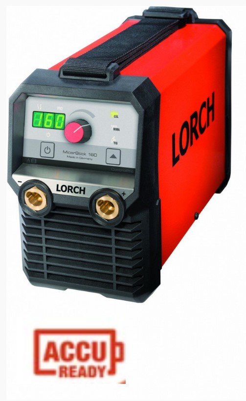 Сварочный инвертор Lorch серии MicorStick 160 Accu-ready