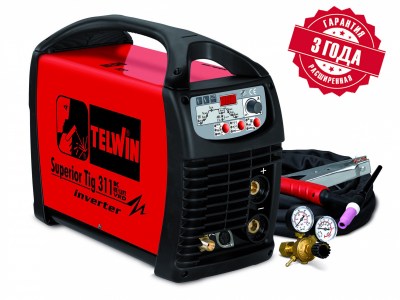 Сварочный аппарат TELWIN SUPERIOR TIG 311 DC 230-400V