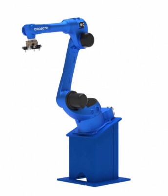 шестиосевой CRP Robot RA18-25 вылет 1836 мм у станка с ЧПУ, интеграция Ecosvar