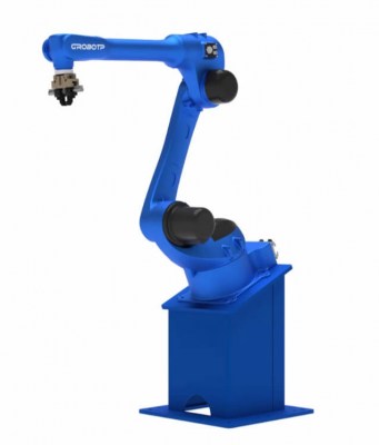 шестиосевой CRP Robot RA20-12 вылет 2015 мм нагрузка 12 кг у крупного станка ЧПУ, интеграция Ecosvar