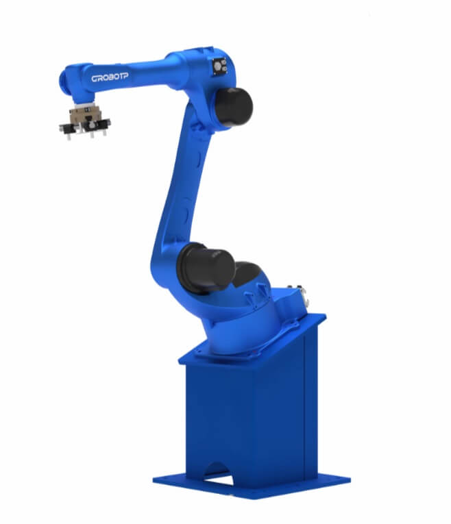 шестиосевой CRP Robot RA18-25 вылет 1836 мм у станка с ЧПУ, интеграция Ecosvar